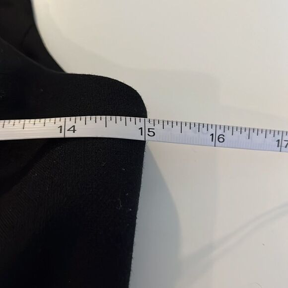 MICHAEL Kors sleeveless black dress peplum style with exposed back zipper. Sz 00 - Picture 10 of 12